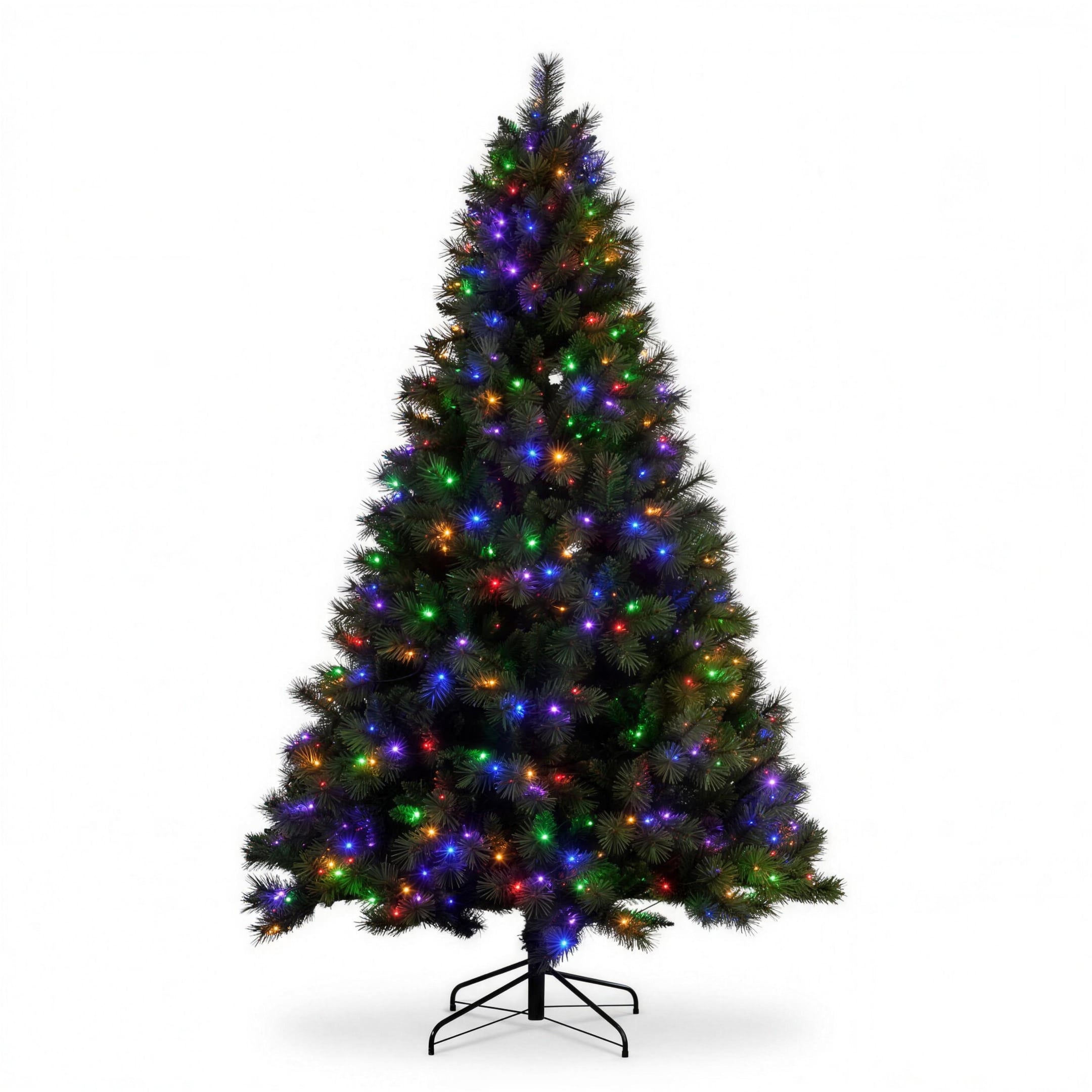 Christabelle 2.7m 9ft Grand Sierra Christmas Tree Pre Lit Multi Function LED Memory Wire Artificial Indoor Xmas Decor