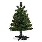 Christabelle 61cm 2ft Highland Pine Christmas Tree Pre Lit Warm White LED Timer Tabletop Artificial Indoor Xmas Decor