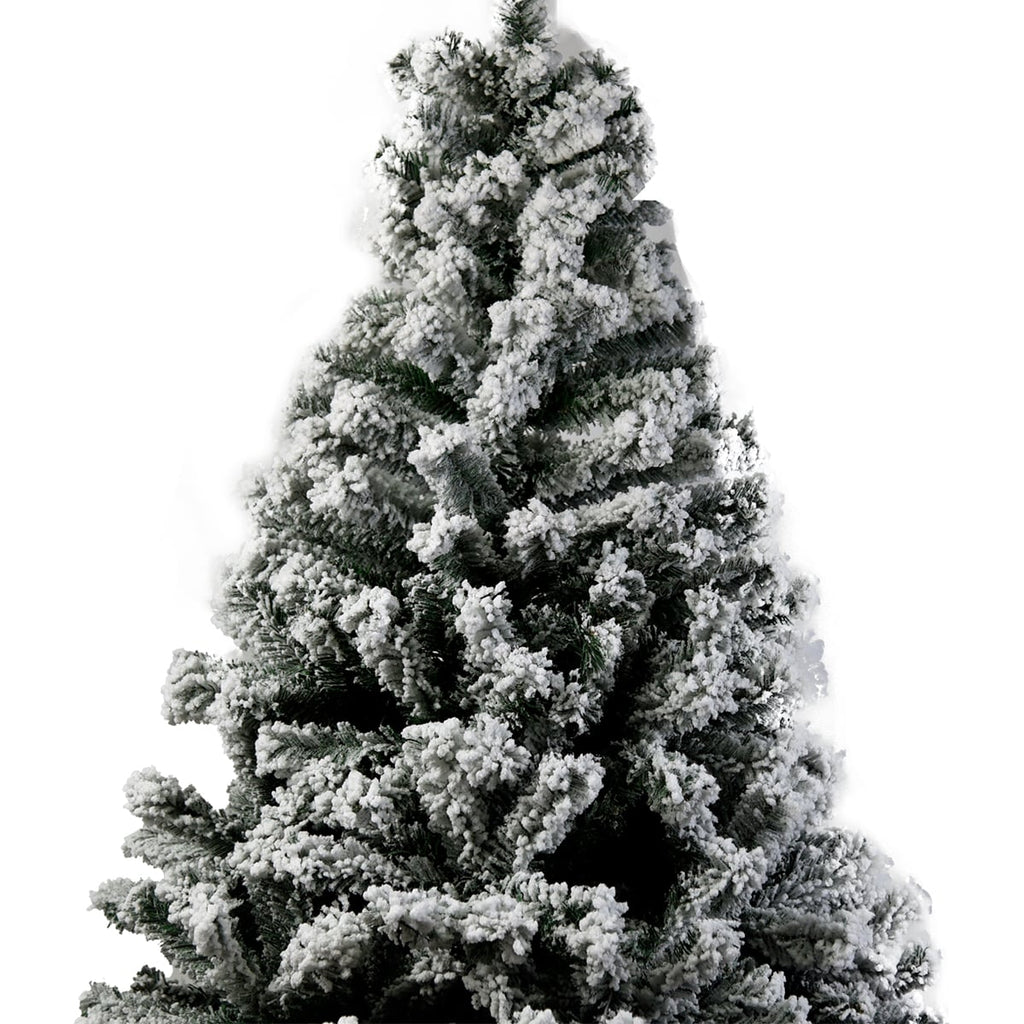 1.5m Christabelle Snow-Tipped Snow Flocked Artificial Christmas Tree - 550 Tips