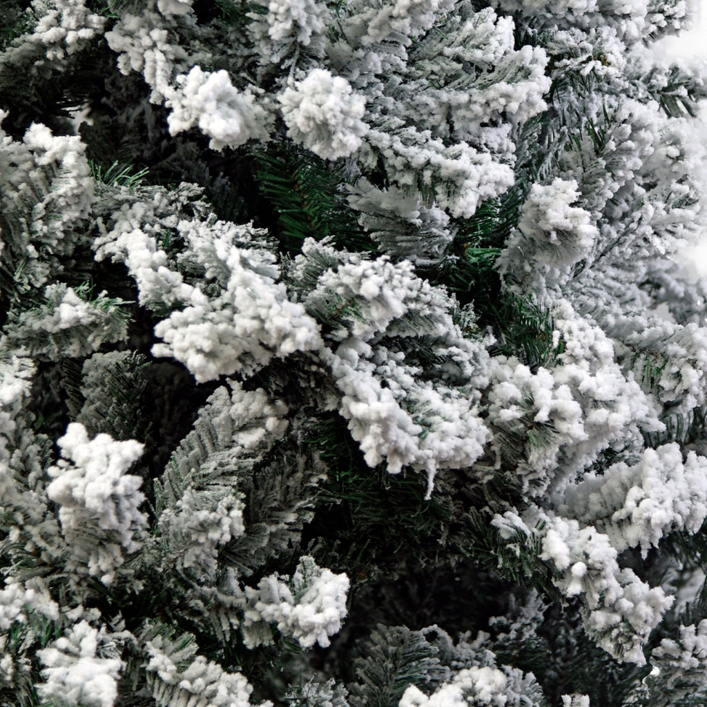 1.8m Christabelle Snow-Tipped Snow Flocked Artificial Christmas Tree - 850 Tips