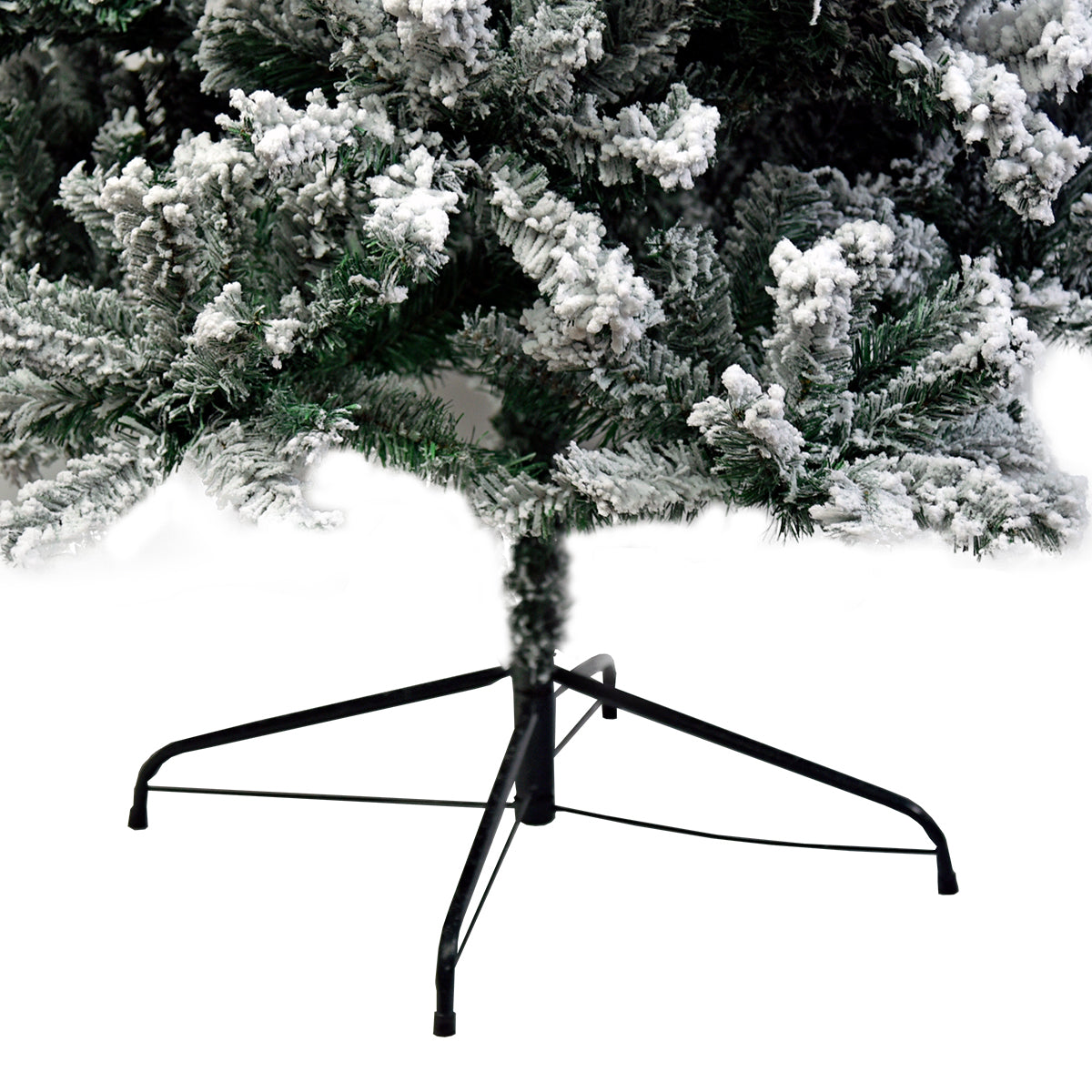 1.8m Christabelle Snow-Tipped Snow Flocked Artificial Christmas Tree - 850 Tips