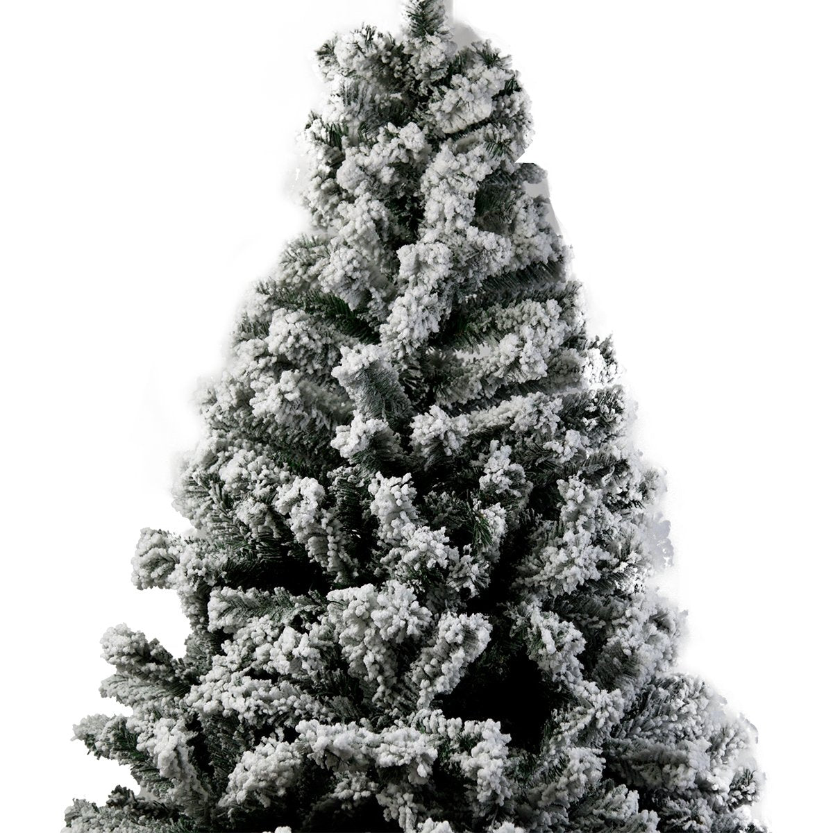 2.1m Christabelle Snow-Tipped Snow Flocked Artificial Christmas Tree 1200 Tips