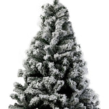 2.1m Christabelle Snow-Tipped Snow Flocked Artificial Christmas Tree 1200 Tips