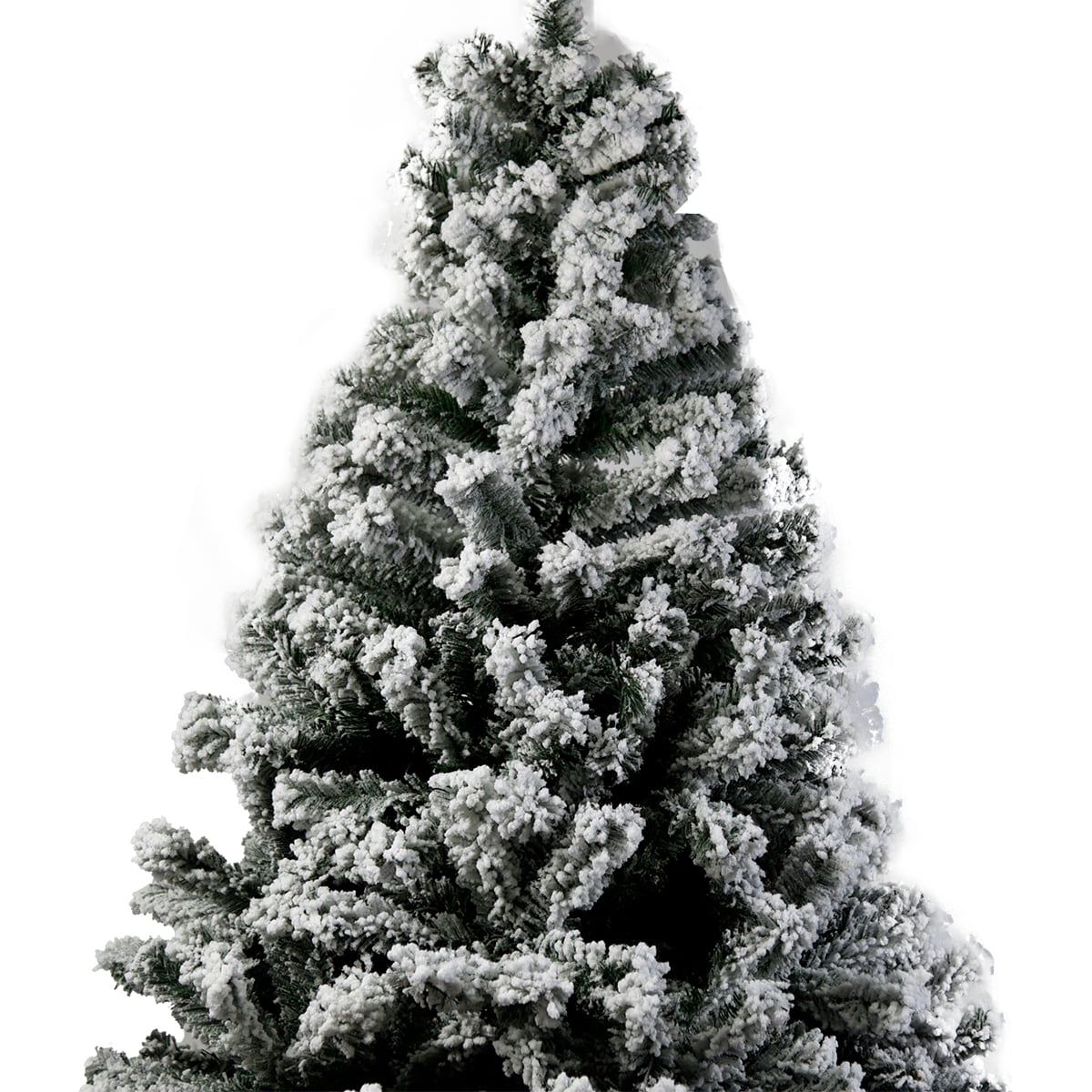 2.4m Christabelle Snow-Tipped Snow Flocked Artificial Christmas Tree 1500 Tips