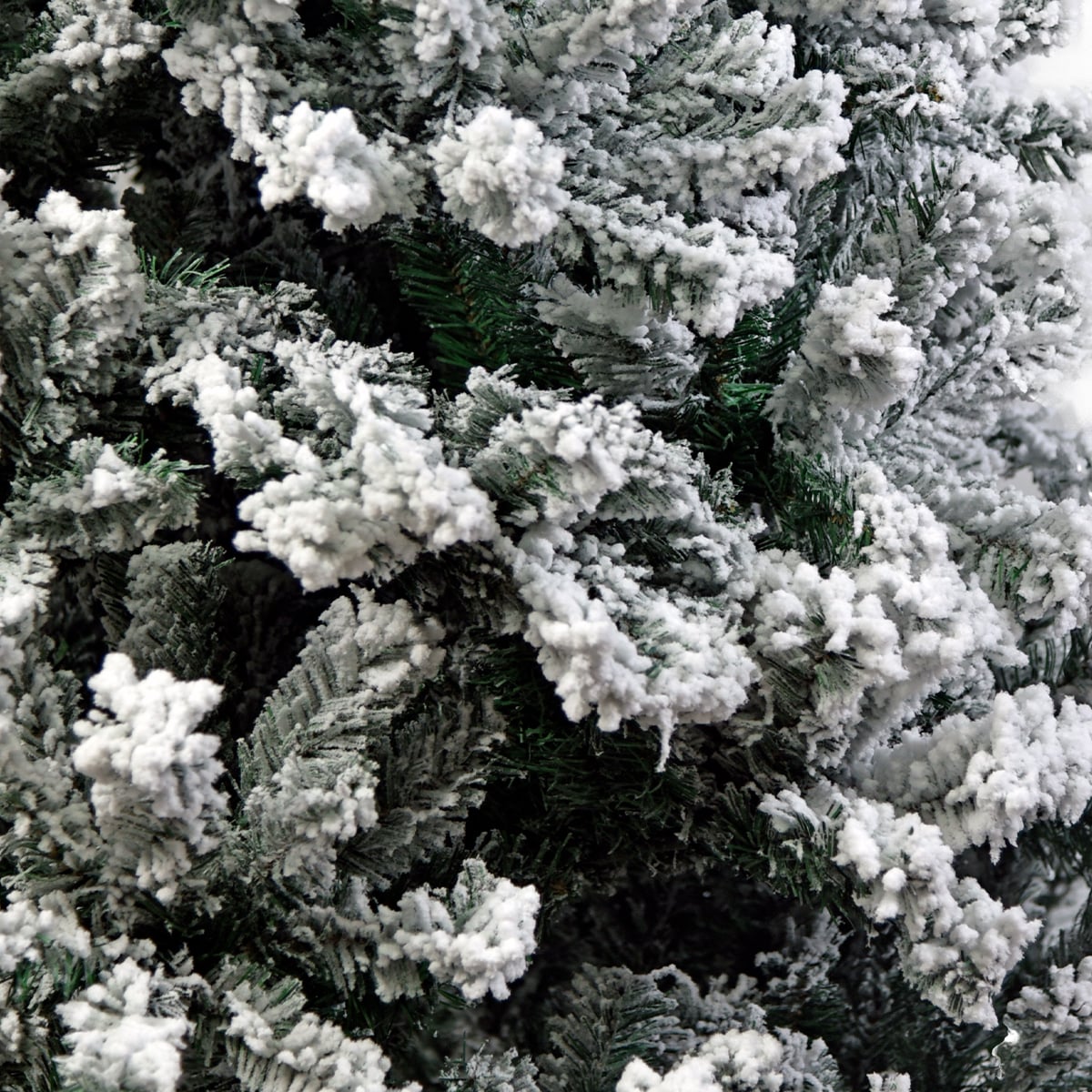 2.4m Christabelle Snow-Tipped Snow Flocked Artificial Christmas Tree 1500 Tips