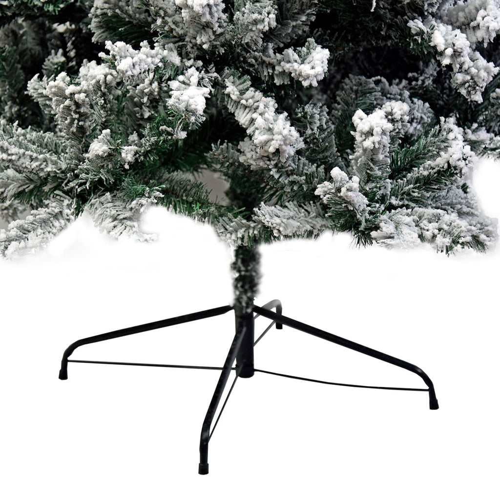 2.4m Christabelle Snow-Tipped Snow Flocked Artificial Christmas Tree 1500 Tips