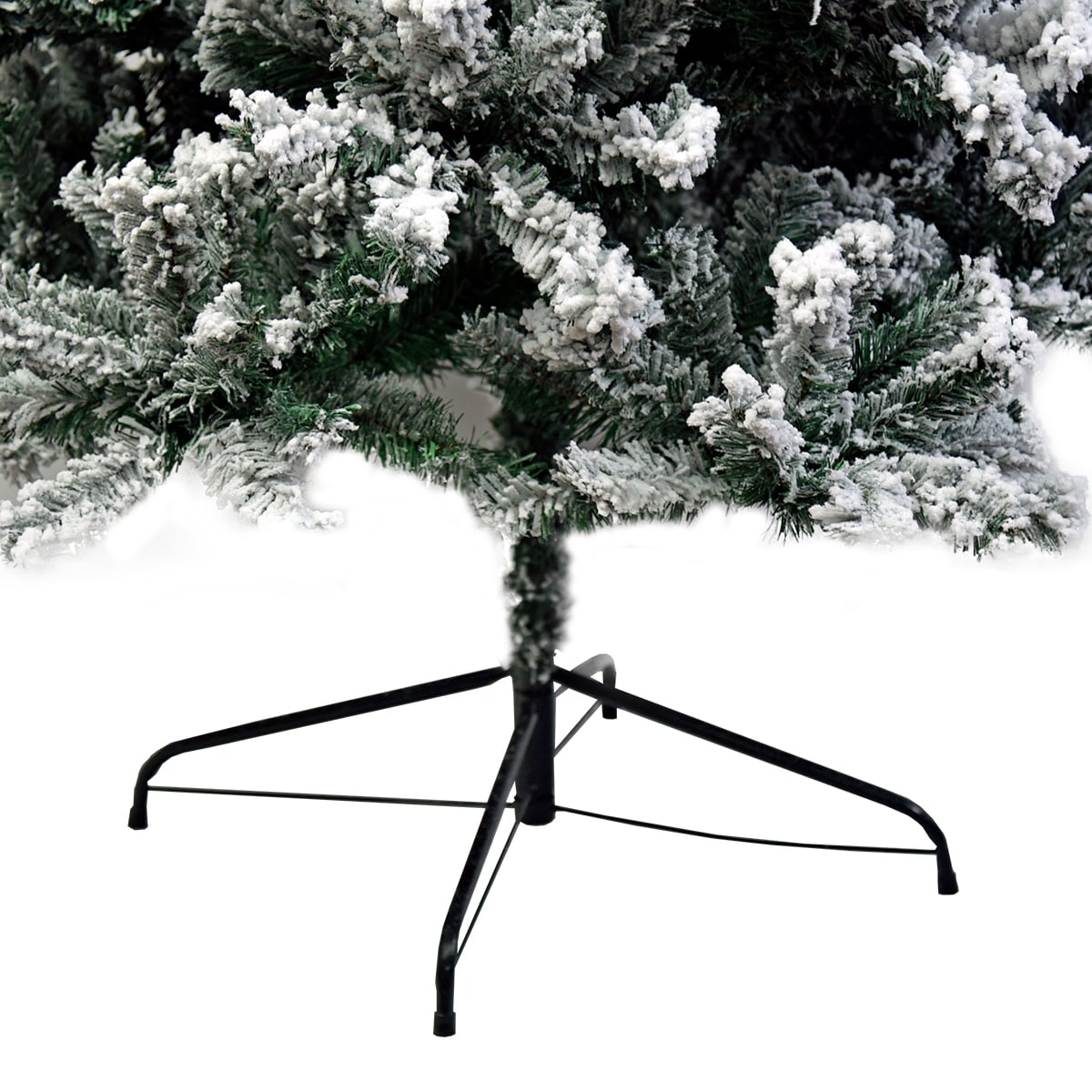 2.4m Christabelle Snow-Tipped Snow Flocked Artificial Christmas Tree 1500 Tips