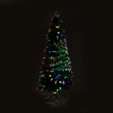 1.2m Christabelle Enchanted Pre Lit Fibre Optic Christmas Tree Stars