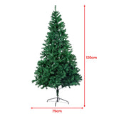 1.2m Christabelle Green Artificial Christmas Tree - 300 Tips