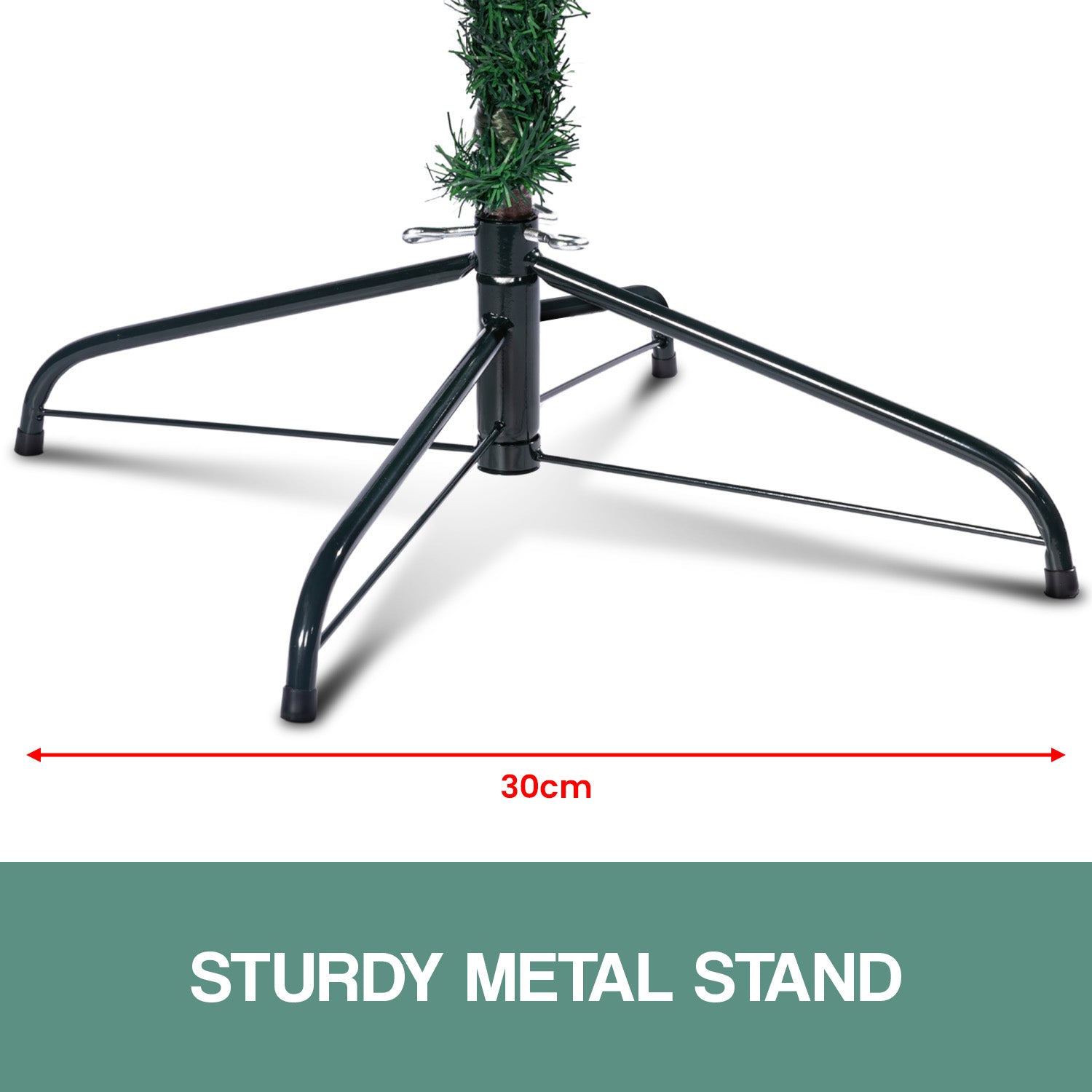 1.2m Christabelle Green Artificial Christmas Tree - 300 Tips