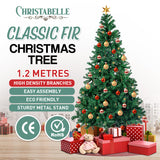 1.2m Christabelle Green Artificial Christmas Tree - 300 Tips