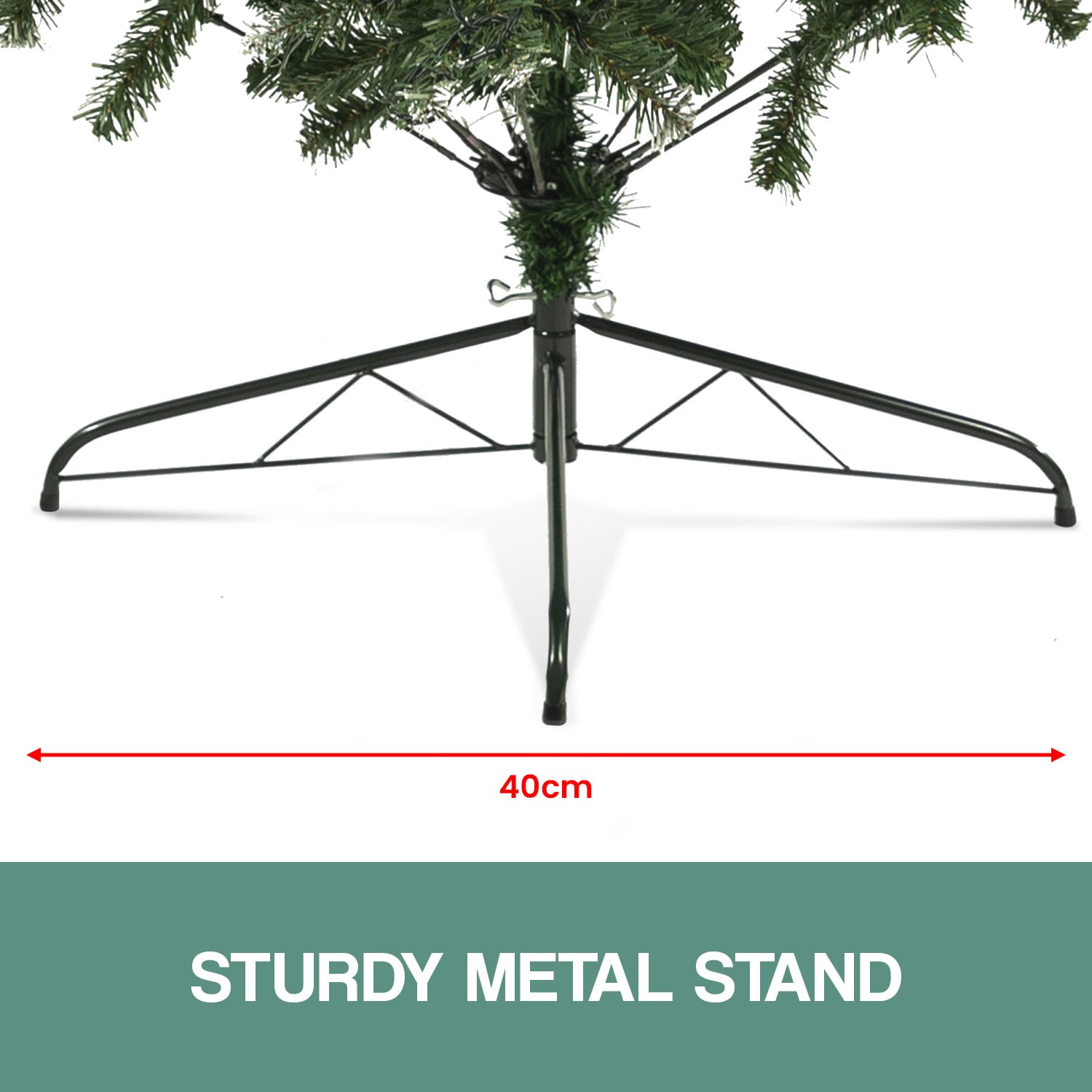 1.8m Christabelle Pre Lit LED Christmas Tree with Pine Cones