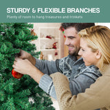 1.8m Christabelle Green Artificial Christmas Tree - 850 Tips