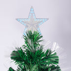 2.1m Christabelle Enchanted Pre Lit Fibre Optic Christmas Tree