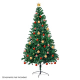2.1m Christabelle Green Artificial Christmas Tree - 1200 Tips