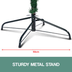 2.1m Christabelle Green Artificial Christmas Tree - 1200 Tips