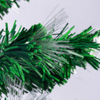 2.4m Christabelle Enchanted Pre Lit Fibre Optic Christmas Tree Stars