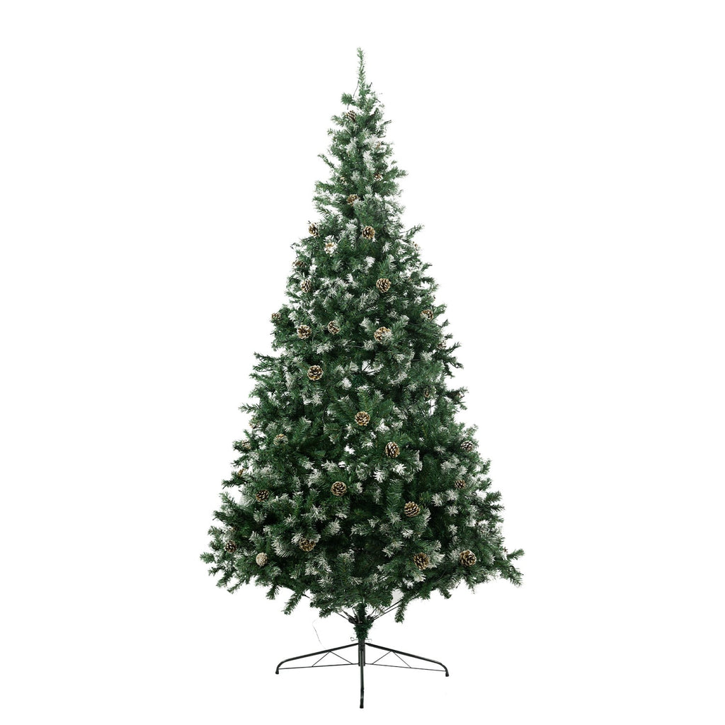 Christabelle 2.7m Pre Lit LED Christmas Tree with Pine Cones