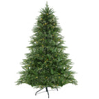 1.8m Christabelle Prelit Everglow Fir Christmas Tree with 300 LED Lights