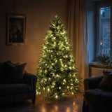 1.8m Christabelle Prelit Everglow Fir Christmas Tree with 300 LED Lights