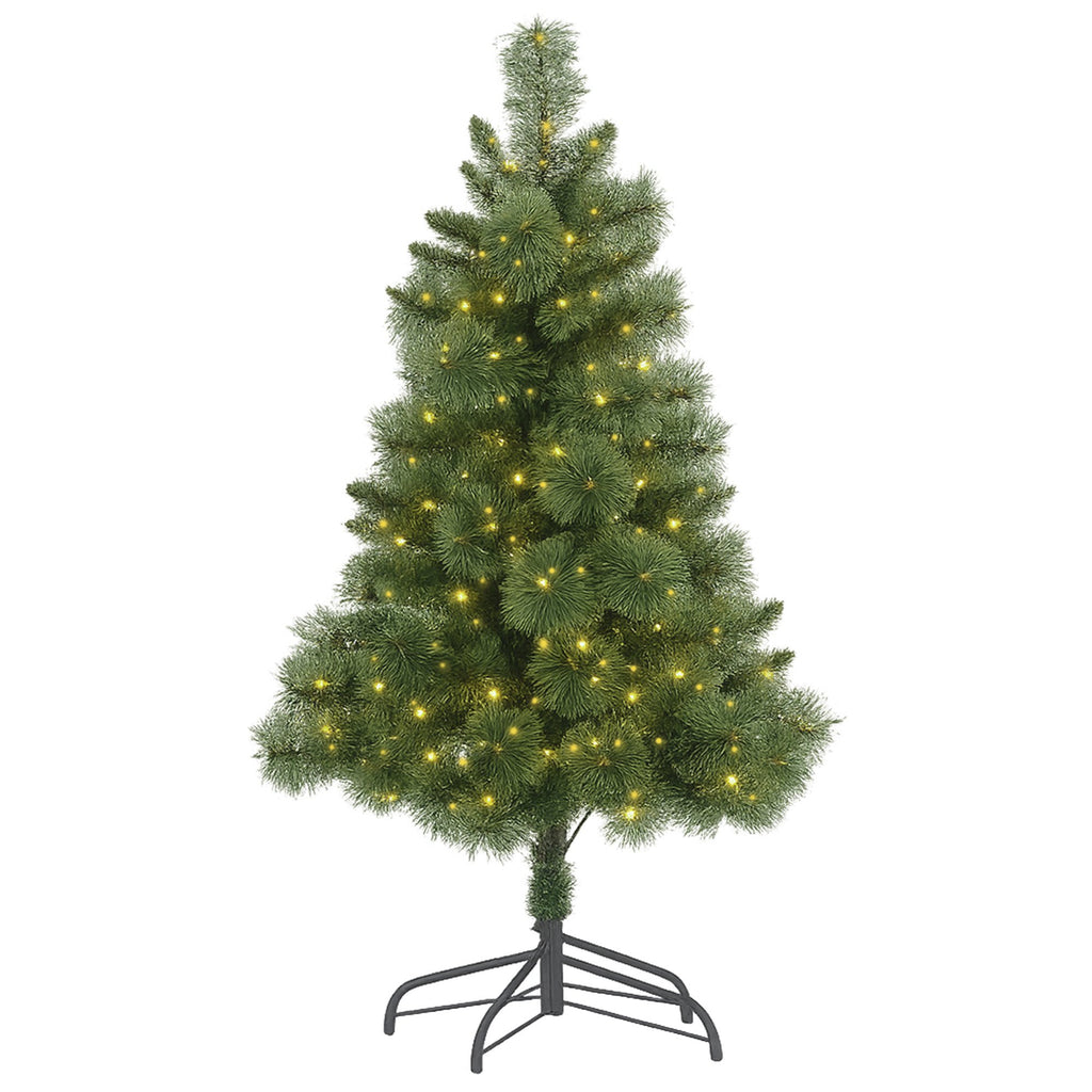 Christabelle 1.2m Christmas Tree Cashmere Pine 4ft Pre-Lit LED Lights