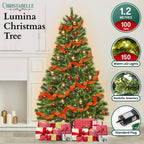 Christabelle 1.2m Prelit Lumina Pine Christmas Tree