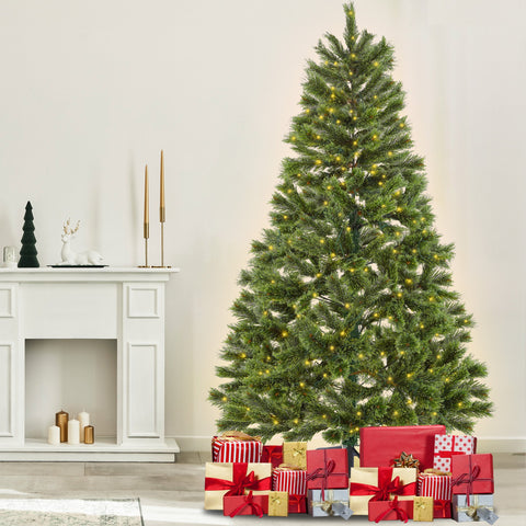 1.8m Christabelle Pre-lit Lumina Pine Christmas Tree with 300 LED Lights