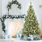 2.1m Christabelle Pre Lit LED Christmas Tree with Pine Cones