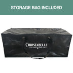 2.1m Christabelle Pre Lit LED Christmas Tree with Pine Cones