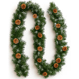 Christabelle 2.74m Christmas Garland Yuletide with LED Lights Tree Decoration Ornament