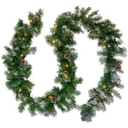 Christabelle 2.74m Christmas Garland Yuletide with LED Lights Tree Decoration Ornament