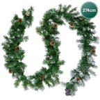 Christabelle 2.74m Christmas Garland Yuletide with LED Lights Tree Decoration Ornament