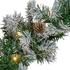 Christabelle 2.74m Christmas Garland Yuletide with LED Lights Tree Decoration Ornament