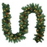 Christabelle Yuletide Glow Prelit Christmas Garland - 274cm