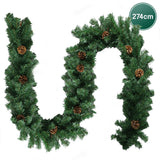 Christabelle Yuletide Glow Prelit Christmas Garland - 274cm
