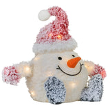 52cm Christmas Snowball Man with Lights