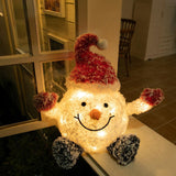 52cm Christmas Snowball Man with Lights