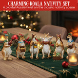 7 Piece Kangaroo Christmas Nativity Scene