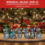 7 Piece Koala Christmas Nativity Scene