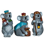 7 Piece Koala Christmas Nativity Scene