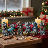 7 Piece Koala Christmas Nativity Scene