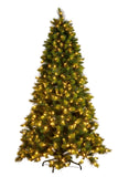 2.3M Christmas Tree with Lights - Eastern Pine