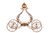 Carriage Display - Antique Gold Metal, 153cm