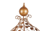 Carriage Display - Antique Gold Metal, 153cm