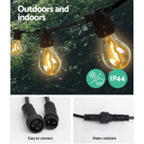 LED Festoon String Lights 50 Bulbs Kits A19 - 50m