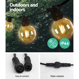 LED Festoon Lights Sting Lighting Kits Wedding Outdoor Party - 68m