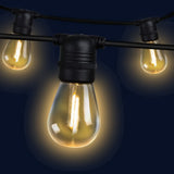 86m LED Festoon String Lights 90 Bulbs Kits Wedding Party Christmas