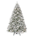 2.7M Frosted Colonial Christmas Tree with Lights