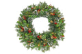 Christmas Wreath with Lights- 76cm Wintry Pine