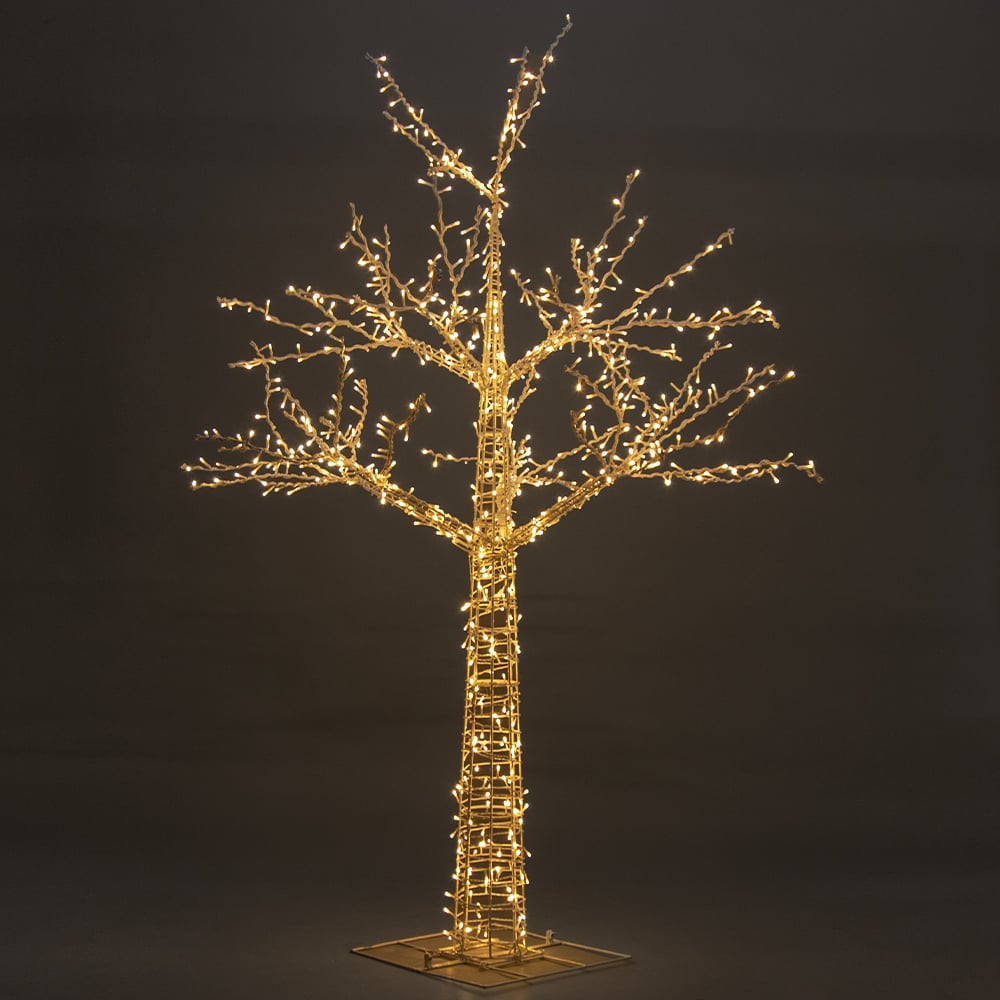 1.8m Full Light Display Tree with 600 Twinkle Lights Indoor / Outdoor